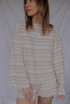 Rowie Stripe Knit Top