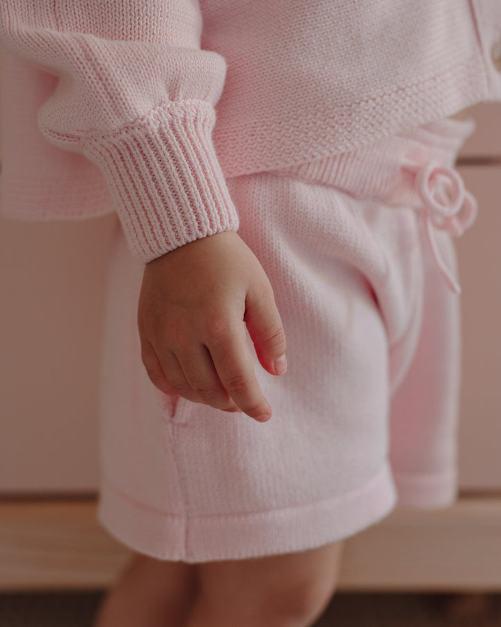 Florence - Pink Kids Knit Set