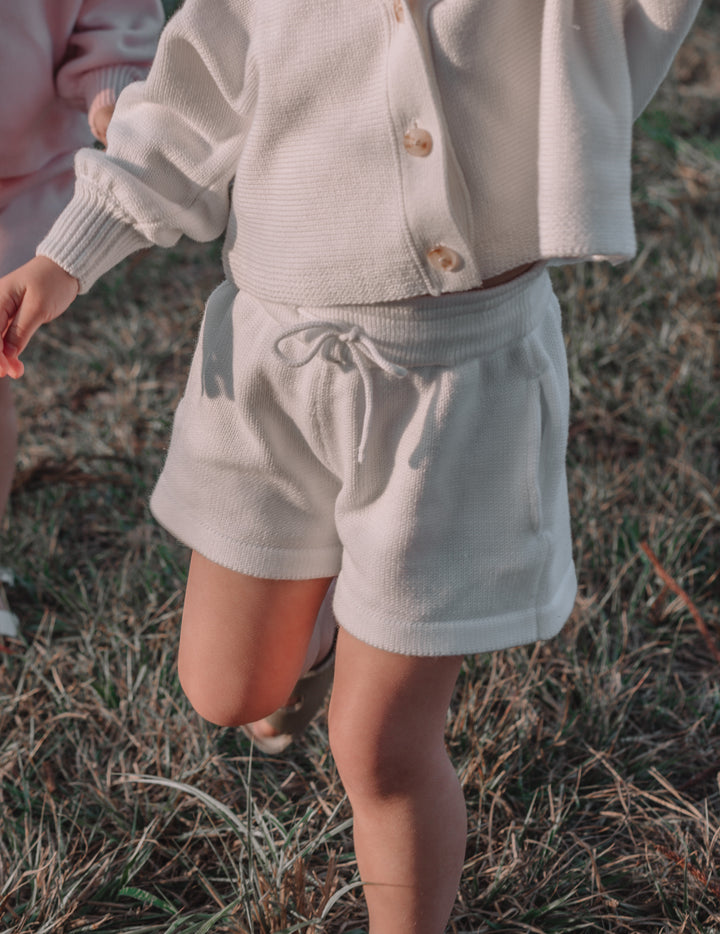 Kids Florence Shorts - White